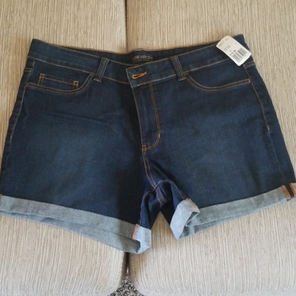 New Forever 21 Jean shorts 16 plus